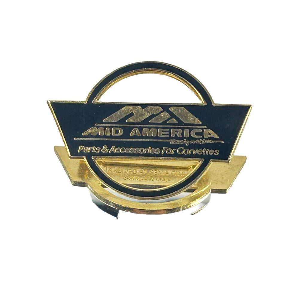 Mid America Parts & Accessories for Corvettes Promo Lapel Tack Pin